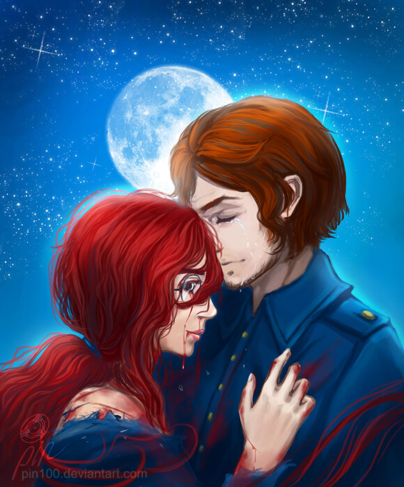 Art Trade- Susan and Jeremy by pin100