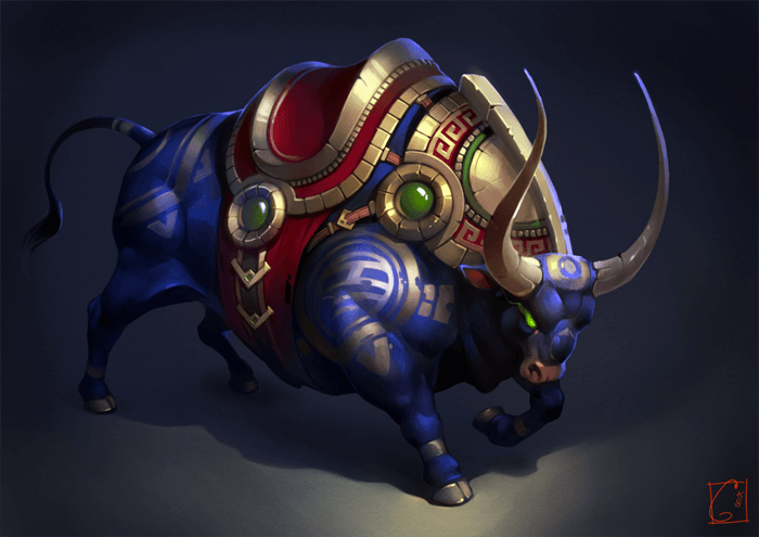 Bull by GaudiBuendia