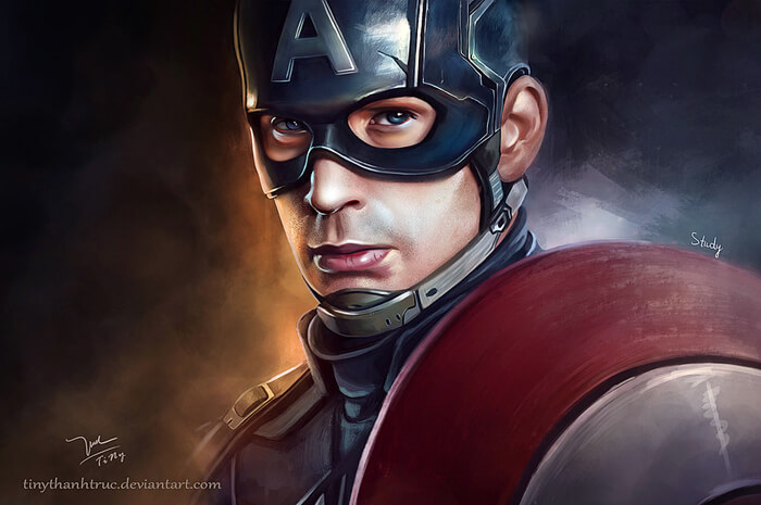 Captain America 2016 by TiNyThanhTruc