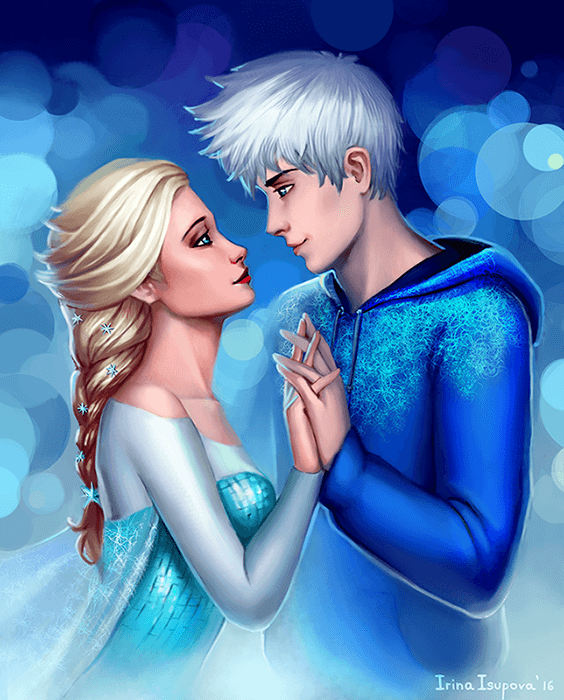 Elsa+Jack by Irina-Isupova