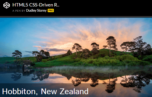 HTML5 CSS-Driven Responsive Image Slider With Captions Dudley Storey