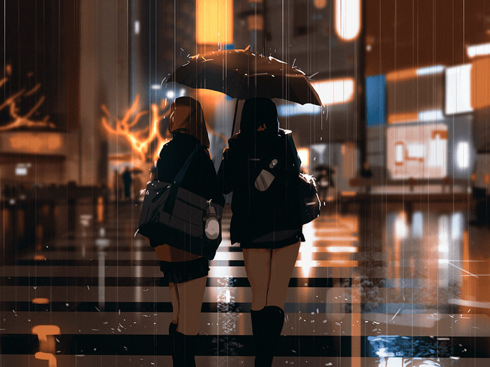 Rainy weather by snatti89