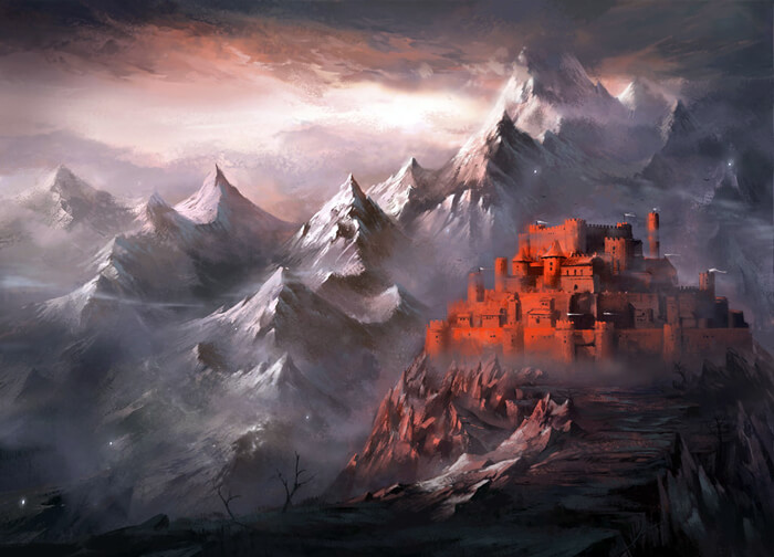 Red Castle by Nele-Diel