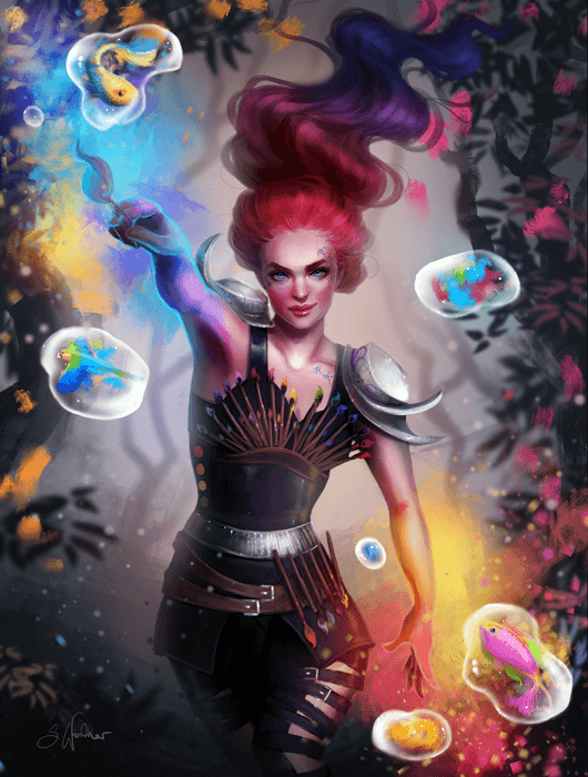 Warrior of Creativity by SandraWinther