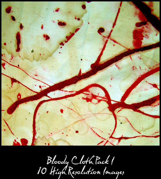 533 Bloody Cloth Pack I by Blood--stock
