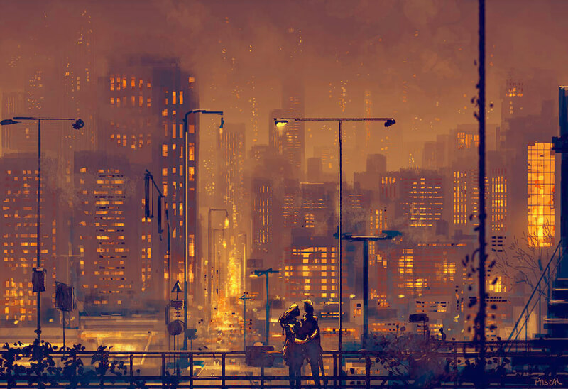 A little bit of warm a little of cold. by PascalCampion