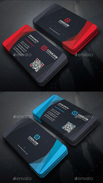 Abstract Corporate Business Cards by Designslots