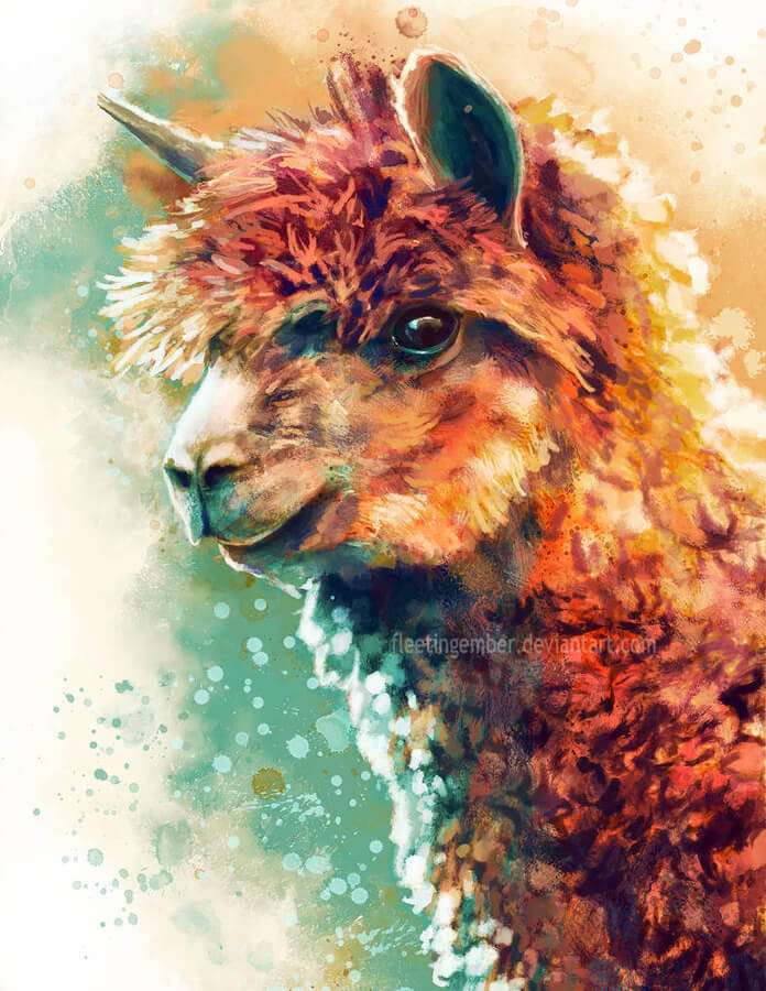 Alpaca by FleetingEmber