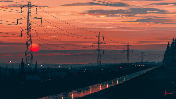 Any Minute Now by Aenami