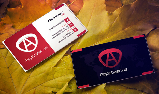 Appatizer Business Cards by amoeed