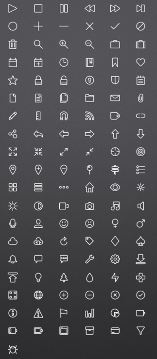 Basic Wire Web Icons by tmthymllr