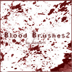 Blood Brushes 02 By KeRen-R by Project-GimpBC
