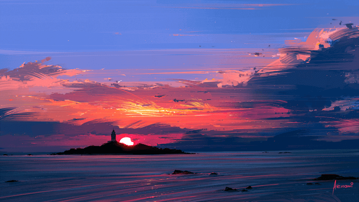 Close to the Sun by Aenami