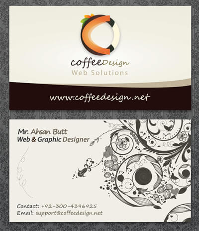 Coffeedesign card v2 by ahsanpervaiz