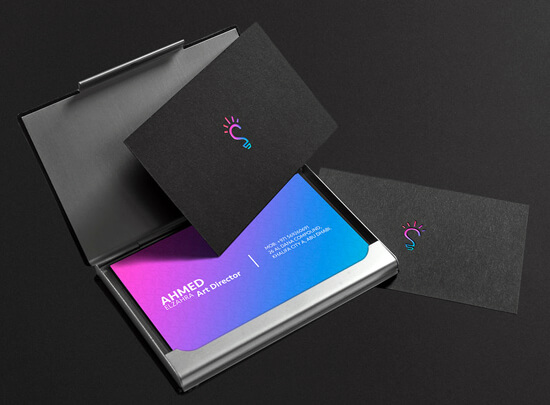 Creative Business Card design by ahmedelzahra