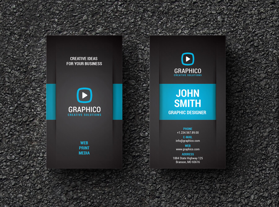Creative Corporate Business Card by nazdrag