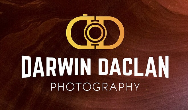 DARWIN DACLAN PHOTOGRAPHY logo design