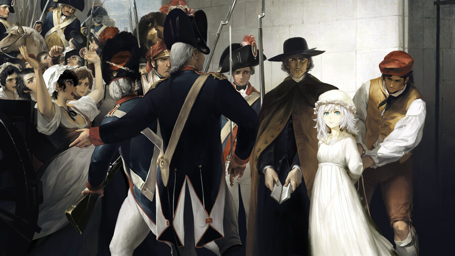 Fate GO x Classical painting : Marie Antoinette by dishwasher1910
