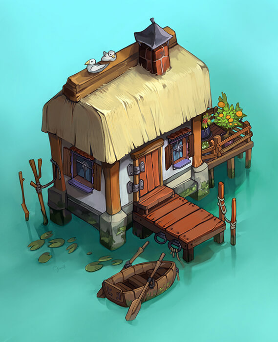 Fishing House by juuhanna