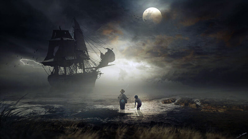 Ghost ship by FantasyArt0102