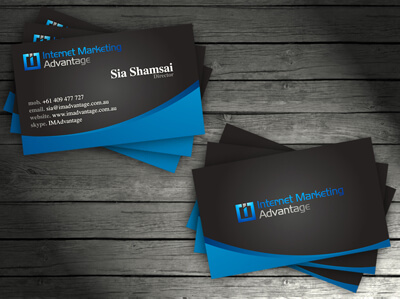 IMA business cards by shahjee2
