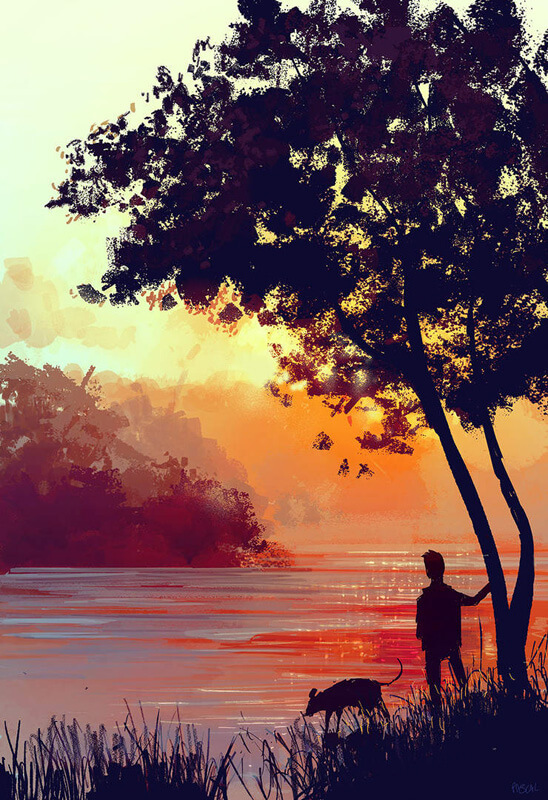 Just before dark. by PascalCampion