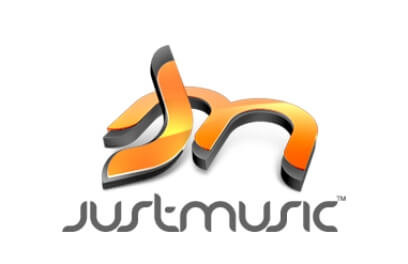 Justmusic logo by taytel