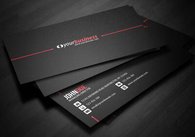 Line Corporate Business Card by glenngoh