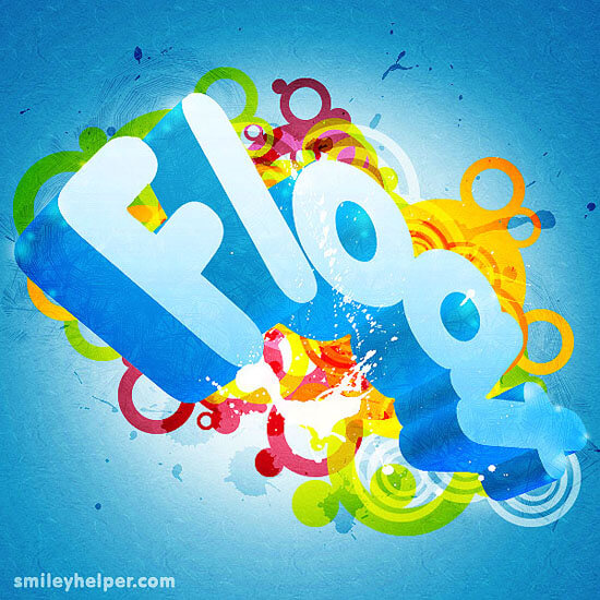 MAKE A 3D COLORFUL ABSTRACT TEXT EFFECT