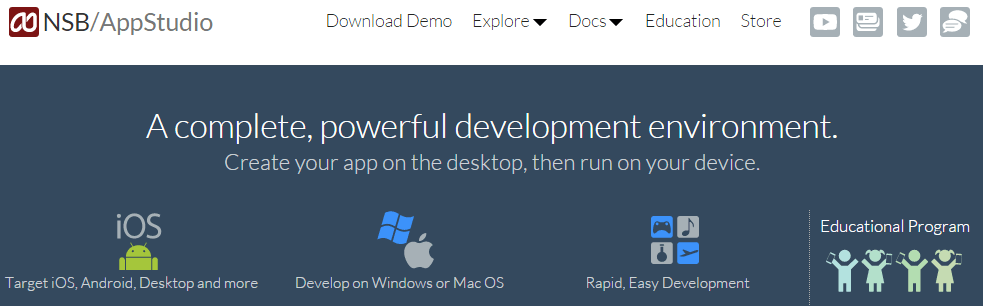 NSB AppStudio for Mobile Devices