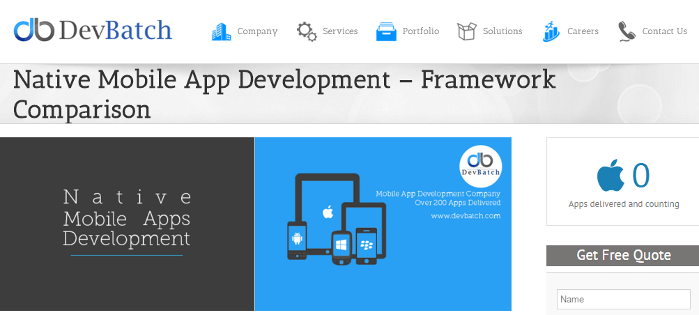 Native Mobile App Development