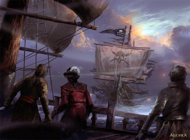 Old Pirate Ship by Nele-Diel