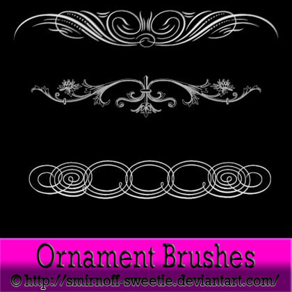 Ornament Brushes by Smirnoff-Sweetie