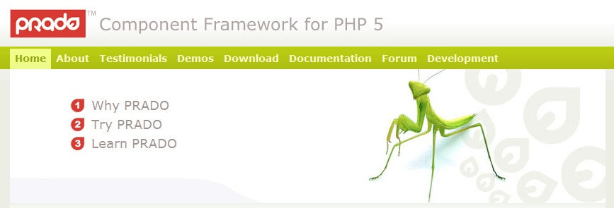 PRADO PHP Framework