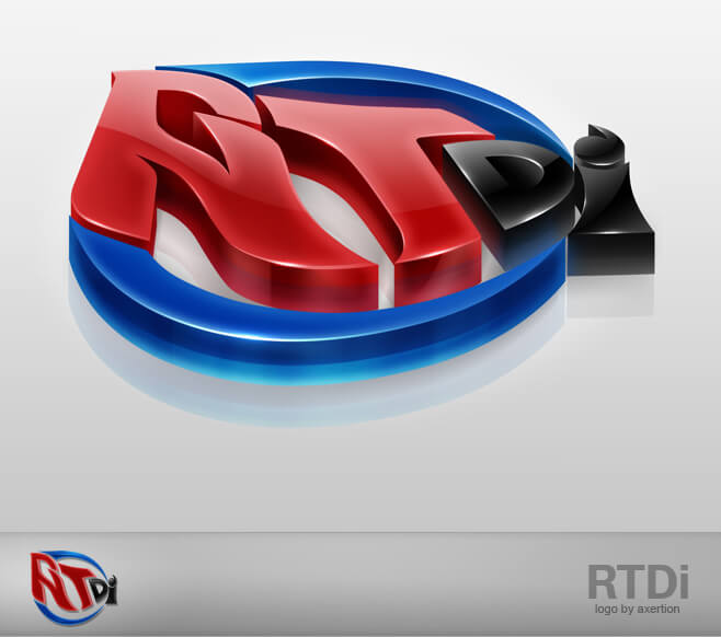 RTdi 3D Logo by Axertion