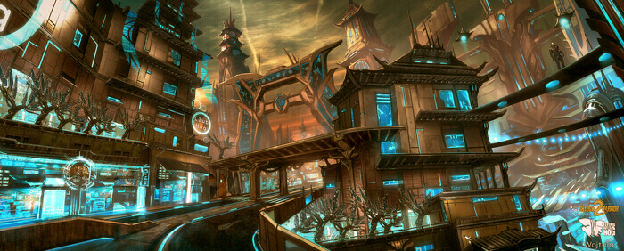 Shadow Warrior 2 : First Cyber City by M-Wojtala