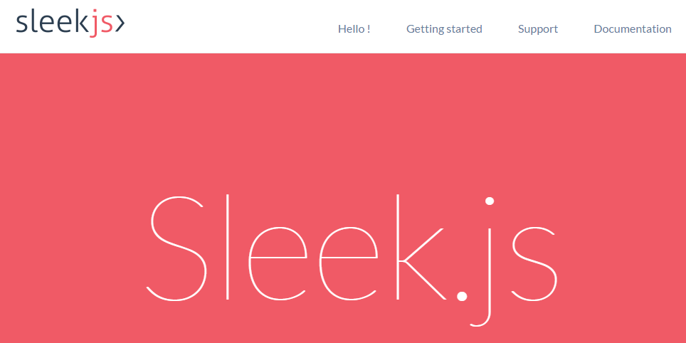Sleek.js | MVC Framework