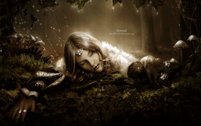 Sleeping Beauty by kimsol
