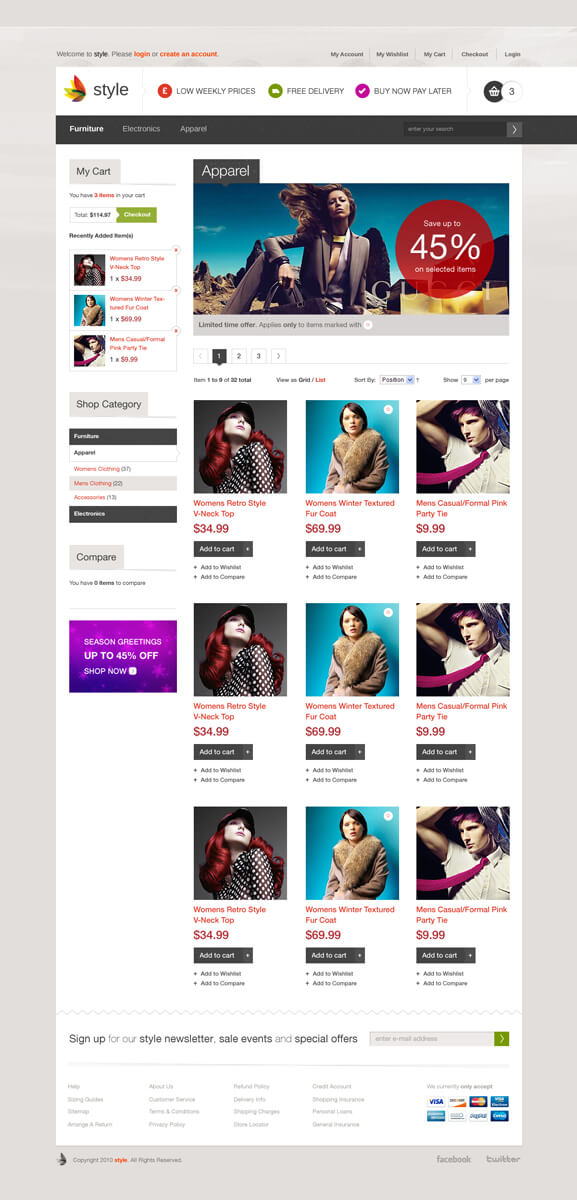 Style - Magento Store by tfbox