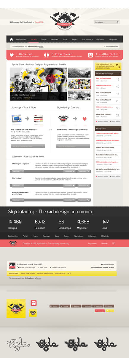 StyleInfantry Community layout by termi1992