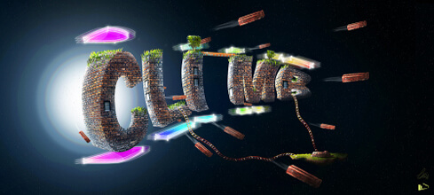 The Making of  Climb   An Awesome 3D Text Composition in Photoshop