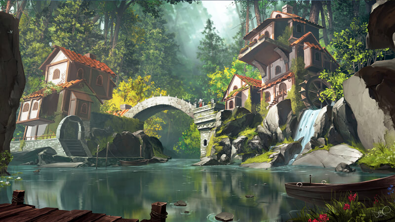 The Watermill by ReFiend
