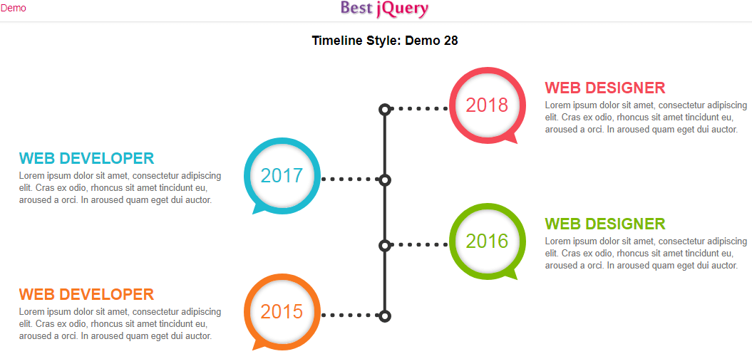 CSS Timeline Style 28
