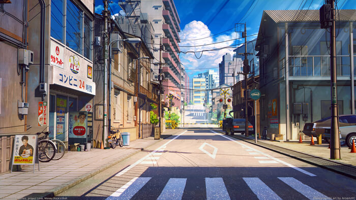 Tokyo street by arsenixc