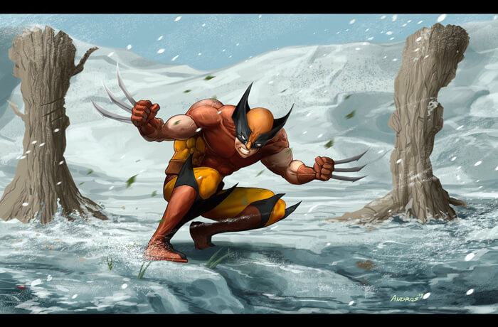 Wolverine winter assault by androsm