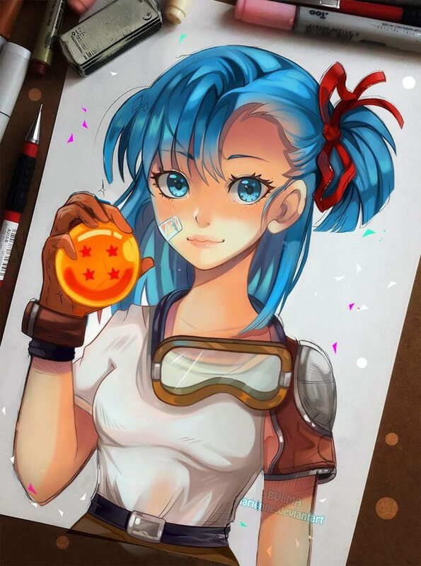 Young Bulma by larienne