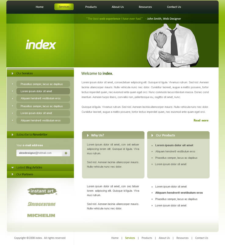 index by alexdesigns