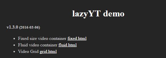 lazyYT-Lazyloader